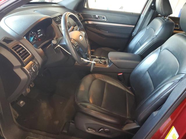 1FM5K8D80JGA34779 - 2018 FORD EXPLORER XLT برغندي صورة 7