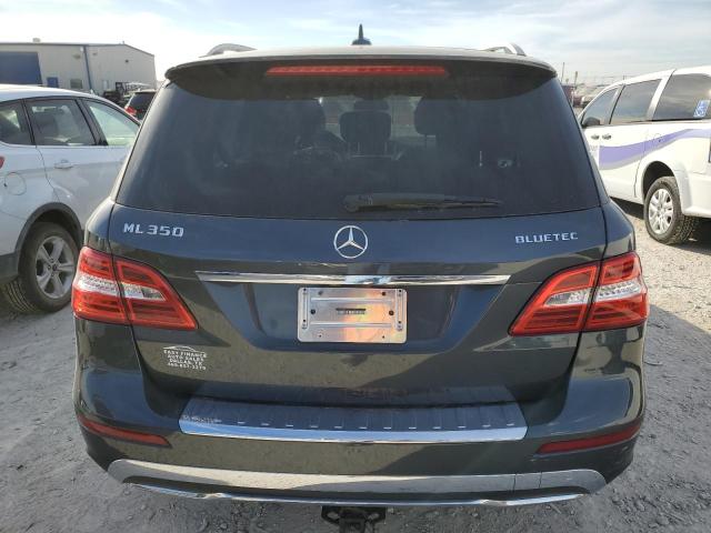 4JGDA2EB8CA031799 - 2012 MERCEDES-BENZ ML 350 BLUETEC GRAY photo 6