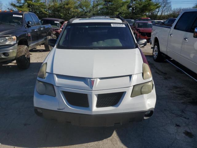 3G7DA03E72S595347 - 2002 PONTIAC AZTEK WHITE photo 5