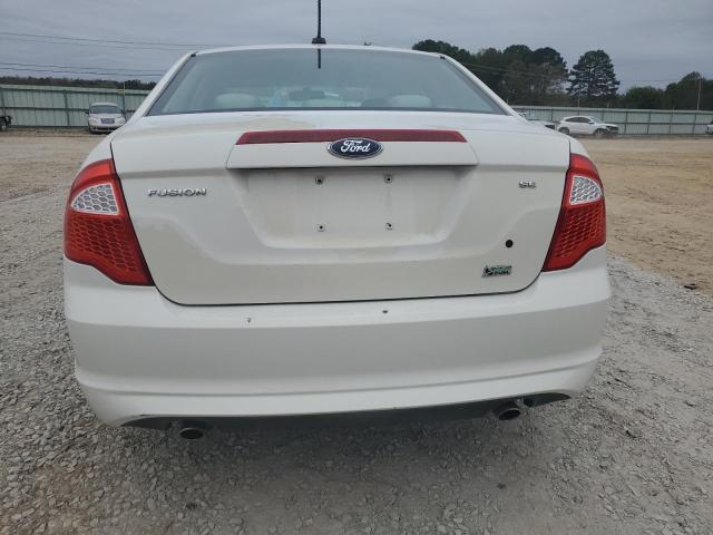 3FAHP0HG5AR222833 - 2010 FORD FUSION SE WHITE photo 6