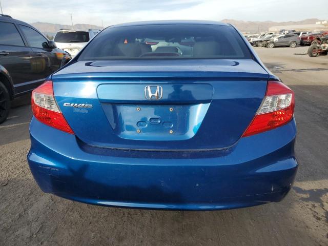 19XFB2F92CE300513 - 2012 HONDA CIVIC EXL BLUE photo 6