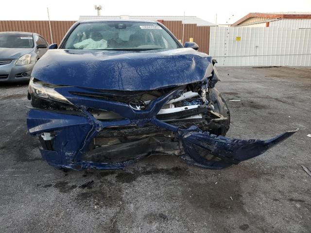 4T1T11AK3RU237292 - 2024 TOYOTA CAMRY SE NIGHT SHADE BLUE photo 5