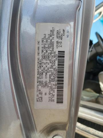 5TBBT44132S249671 - 2002 TOYOTA TUNDRA ACCESS CAB ვერცხლისფერი ფოტო 12