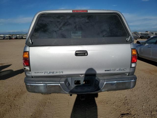 5TBBT44132S249671 - 2002 TOYOTA TUNDRA ACCESS CAB ვერცხლისფერი ფოტო 6