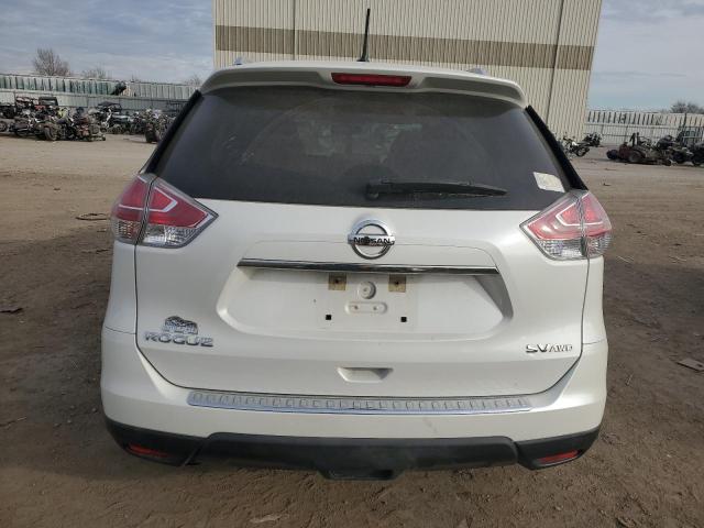 KNMAT2MV9FP524664 - 2015 NISSAN ROGUE S WHITE photo 6