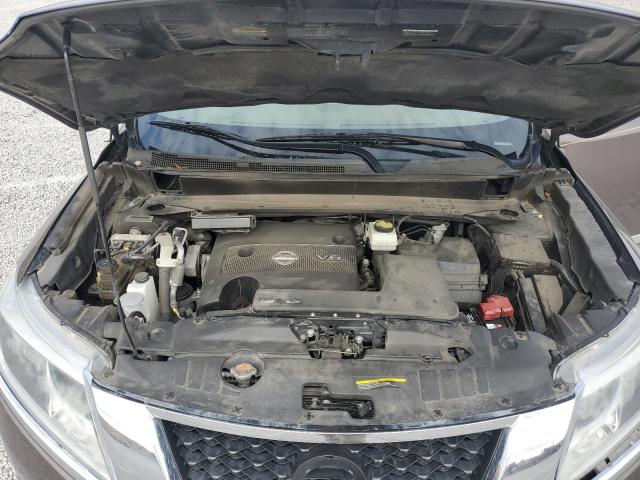 5N1AR2MN8FC603373 - 2015 NISSAN PATHFINDER S 棕色 照片 12