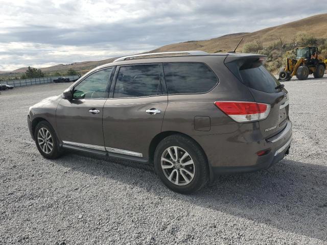 5N1AR2MN8FC603373 - 2015 NISSAN PATHFINDER S 棕色 照片 2