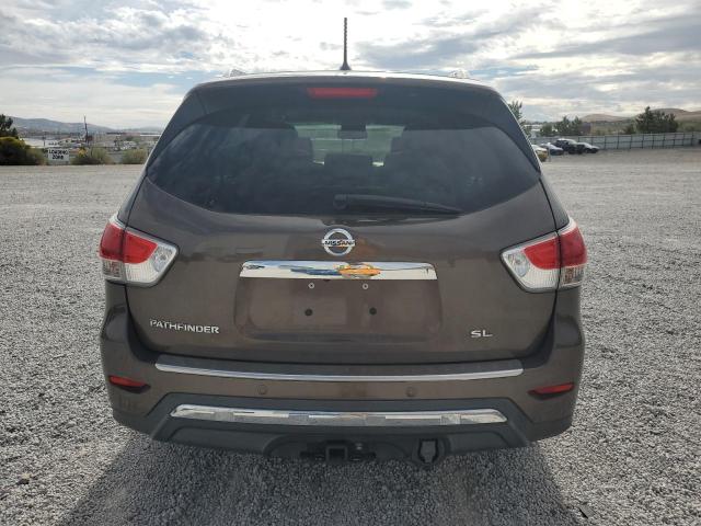 5N1AR2MN8FC603373 - 2015 NISSAN PATHFINDER S 棕色 照片 6