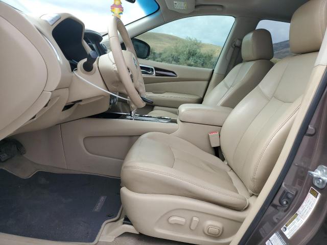 5N1AR2MN8FC603373 - 2015 NISSAN PATHFINDER S 棕色 照片 7
