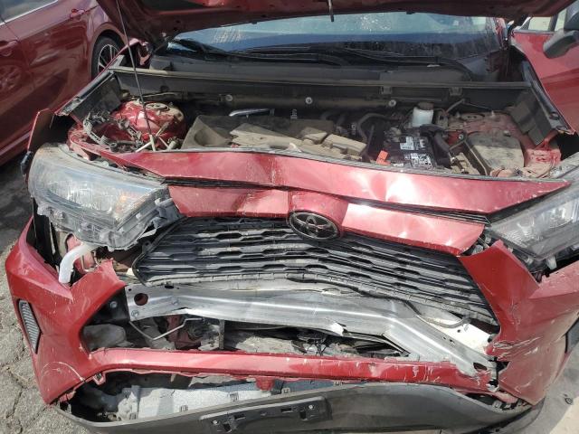 2T3F1RFV0LC097345 - 2020 TOYOTA RAV4 LE RED photo 12