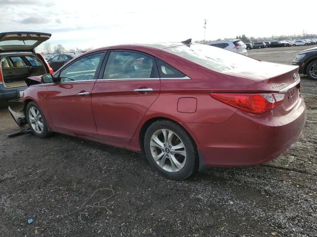 5NPEC4AC8DH696841 - 2013 HYUNDAI SONATA SE RED photo 2