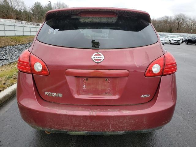 JN8AS5MV5AW127976 - 2010 NISSAN ROGUE S RED photo 6
