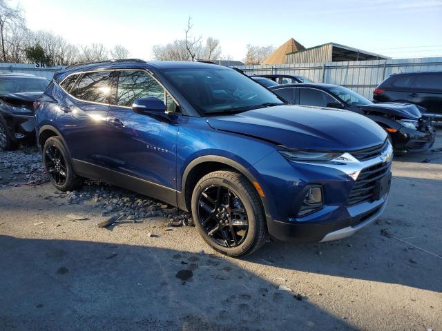 3GNKBHR48NS212336 - 2022 CHEVROLET BLAZER 2LT BLUE photo 4