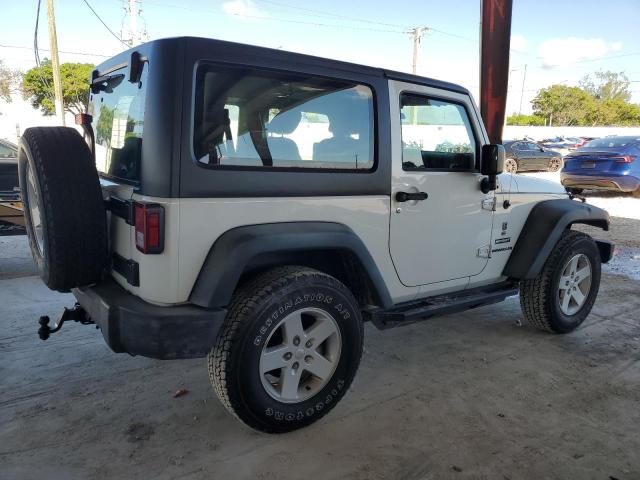 1C4GJWAG2GL241738 - 2016 JEEP WRANGLER SPORT 白色 照片 3