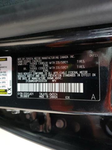 2T2BAMCA9PC020339 - 2023 LEXUS RX 350 BASE Qara foto 14