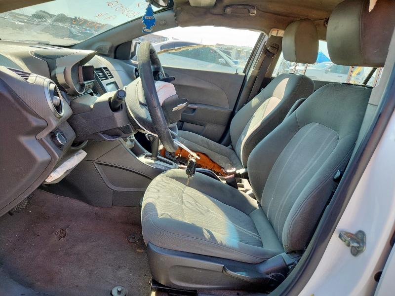 1G1JC5SH3G4139773 - 2016 CHEVROLET SONIC LT Weiß Foto 7