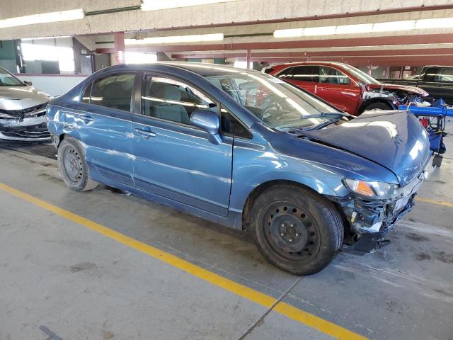 1HGFA16566L020794 - 2006 HONDA CIVIC LX BLUE photo 4