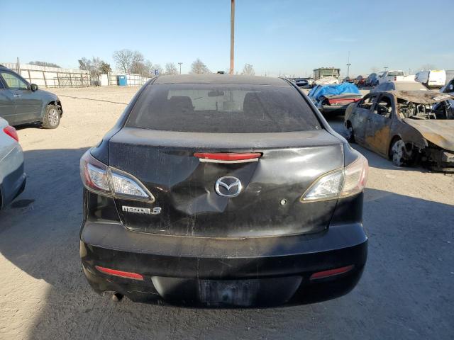 JM1BL1UF0C1512957 - 2012 MAZDA 3 I BLACK photo 6