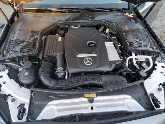 55SWF4JB6HU206631 - 2017 MERCEDES-BENZ C 300 GRAY photo 11