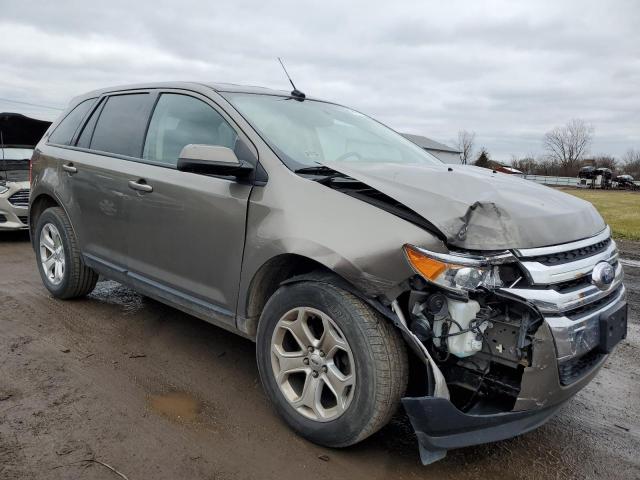 2FMDK3JC9EBB62944 - 2014 FORD EDGE SEL GOLD photo 4