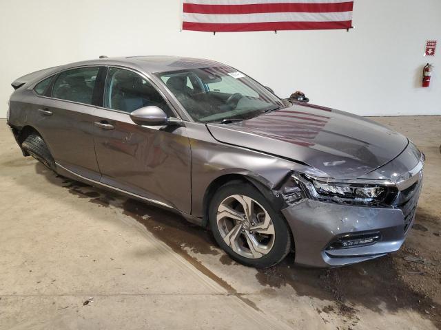 1HGCV1F48KA064994 - 2019 HONDA ACCORD EX ნაცრისფერი ფოტო 4