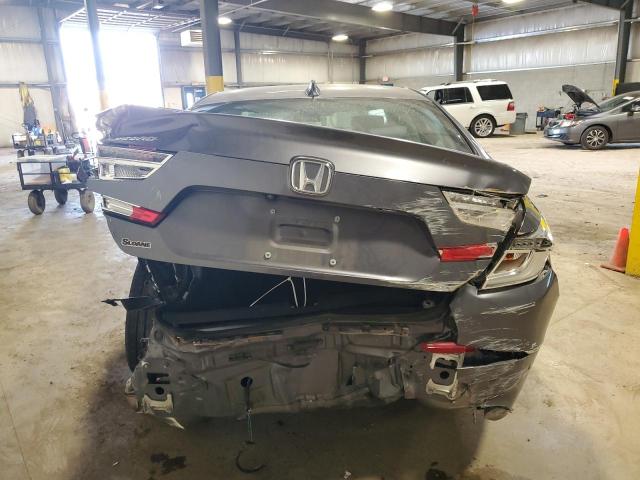 1HGCV1F48KA064994 - 2019 HONDA ACCORD EX ნაცრისფერი ფოტო 6