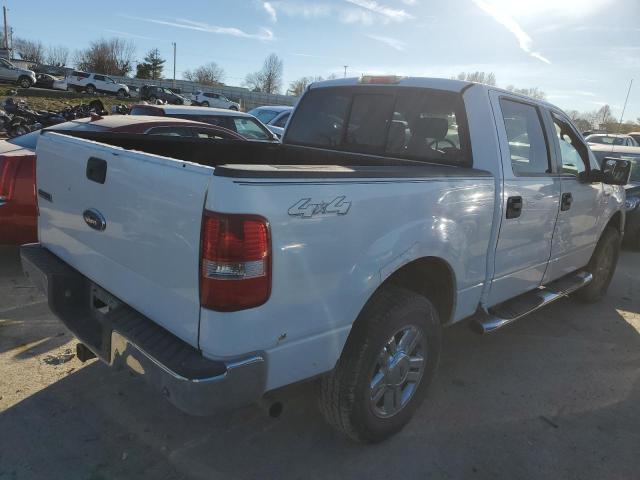 1FTPW14V78FA13832 - 2008 FORD F150 SUPERCREW WHITE photo 3