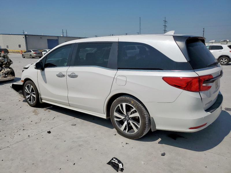5FNRL6H84PB074142 - 2023 HONDA ODYSSEY TOURING WHITE photo 2