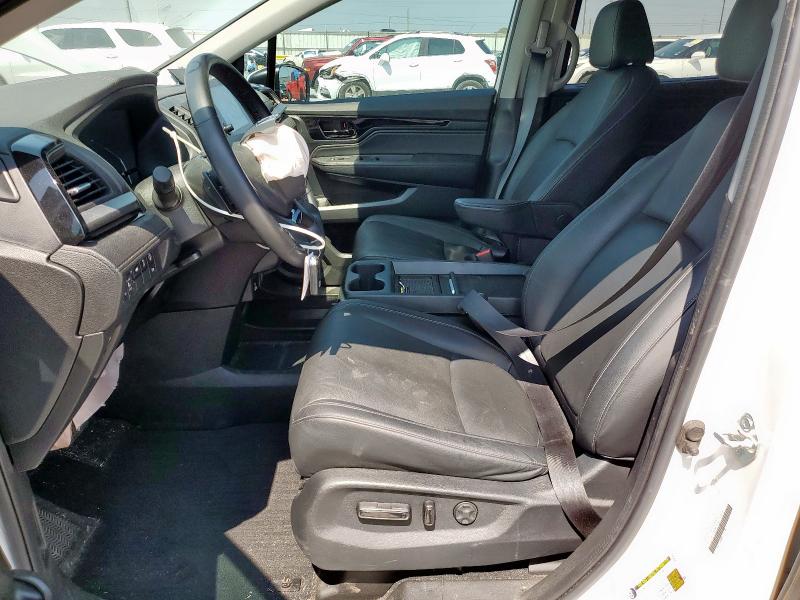 5FNRL6H84PB074142 - 2023 HONDA ODYSSEY TOURING WHITE photo 7