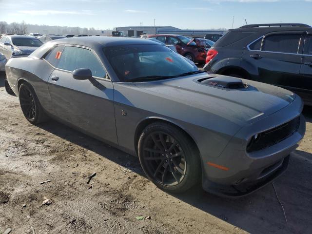 2C3CDZFJ1KH691127 - 2019 DODGE CHALLENGER R/T SCAT PACK GRAY photo 4