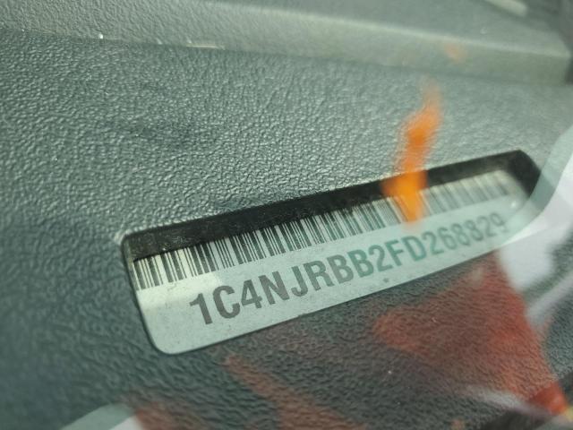 1C4NJRBB2FD268829 - 2015 JEEP PATRIOT SPORT წითელი ფოტო 14