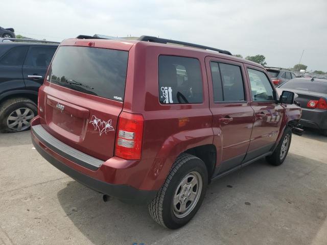 1C4NJRBB2FD268829 - 2015 JEEP PATRIOT SPORT წითელი ფოტო 3