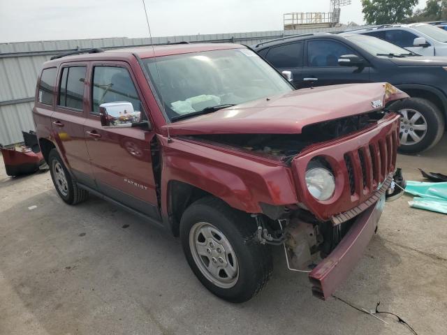 1C4NJRBB2FD268829 - 2015 JEEP PATRIOT SPORT წითელი ფოტო 4