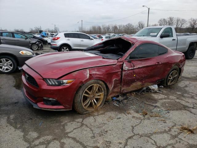 1FA6P8TH8F5417745 - 2015 FORD MUSTANG BURGUNDY photo 1