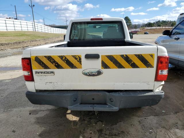 1FTYR10D67PA98454 - 2007 FORD RANGER WHITE photo 6