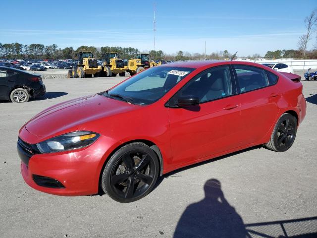 1C3CDFBB6FD434545 - 2015 DODGE DART SXT RED photo 1