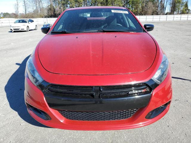 1C3CDFBB6FD434545 - 2015 DODGE DART SXT RED photo 5