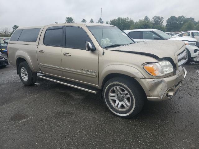 5TBDT44175S481218 - 2005 TOYOTA TUNDRA DOUBLE CAB SR5 BEIGE photo 4