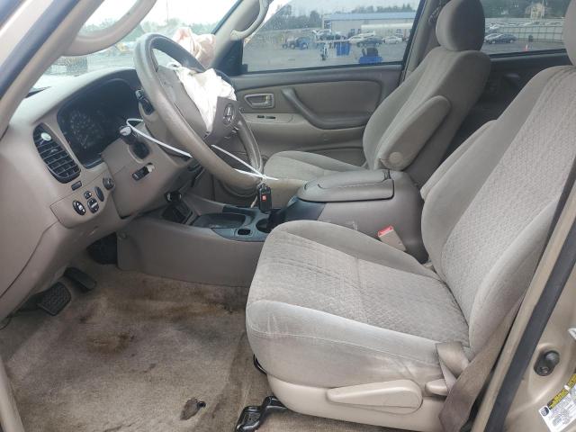 5TBDT44175S481218 - 2005 TOYOTA TUNDRA DOUBLE CAB SR5 BEIGE photo 7