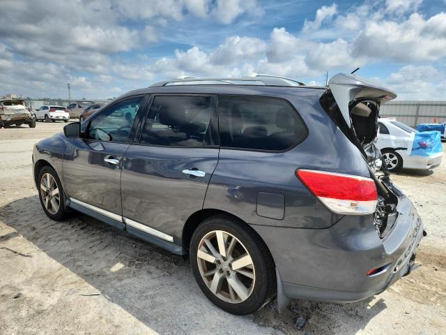 5N1AR2MN7EC729366 - 2014 NISSAN PATHFINDER S GRAY photo 2