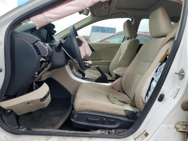 1HGCR2F71GA200054 - 2016 HONDA ACCORD EX WHITE photo 7