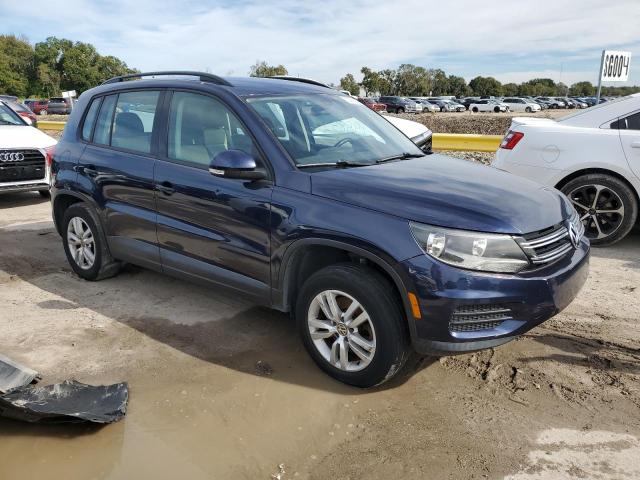 WVGAV7AX5GW530462 - 2016 VOLKSWAGEN TIGUAN S BLUE photo 4