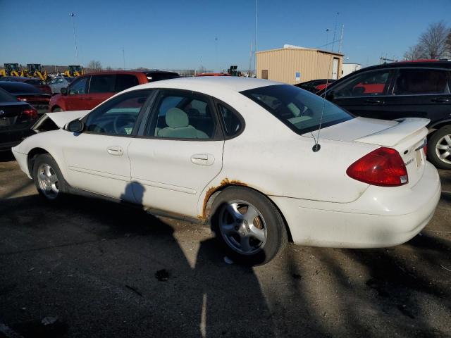 1FAFP53UX3G277063 - 2003 FORD TAURUS SE WHITE photo 2