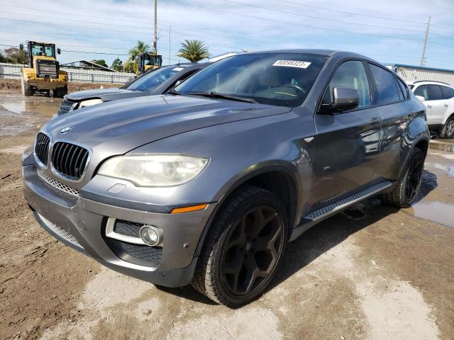 5UXFG2C56DL786690 - 2013 BMW X6 XDRIVE35I GRAY photo 1