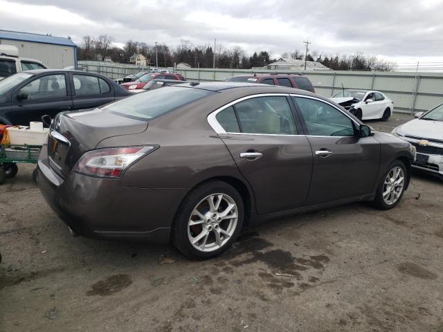 1N4AA5AP8CC839641 - 2012 NISSAN MAXIMA S BROWN photo 3