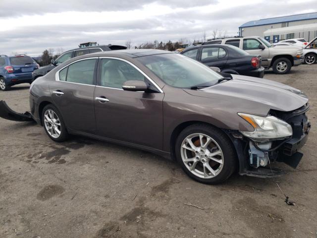 1N4AA5AP8CC839641 - 2012 NISSAN MAXIMA S BROWN photo 4