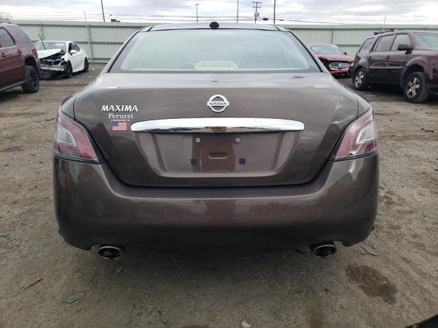 1N4AA5AP8CC839641 - 2012 NISSAN MAXIMA S BROWN photo 6