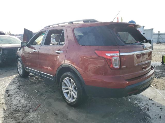 1FM5K7D82EGC10232 - 2014 FORD EXPLORER XLT MAROON photo 2