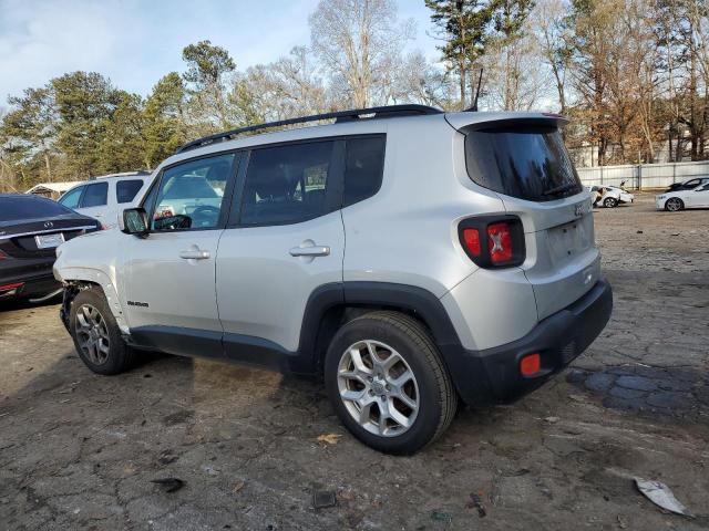 ZACCJABB6JPJ60813 - 2018 JEEP RENEGADE LATITUDE SILVER photo 2