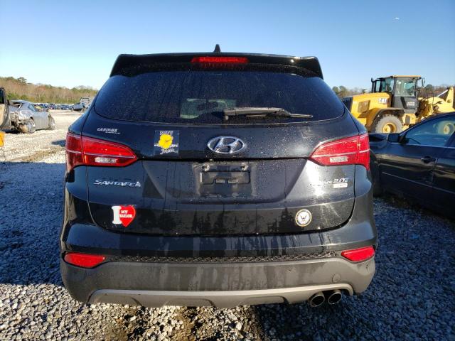 5XYZW4LA6FG294122 - 2015 HYUNDAI SANTA FE S BLACK photo 6